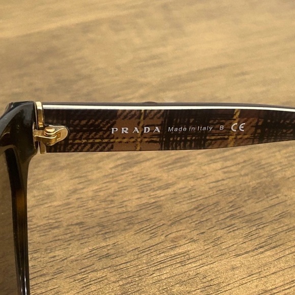 Prada Oversized Cat Eye Sunglasses Gradient main image 14